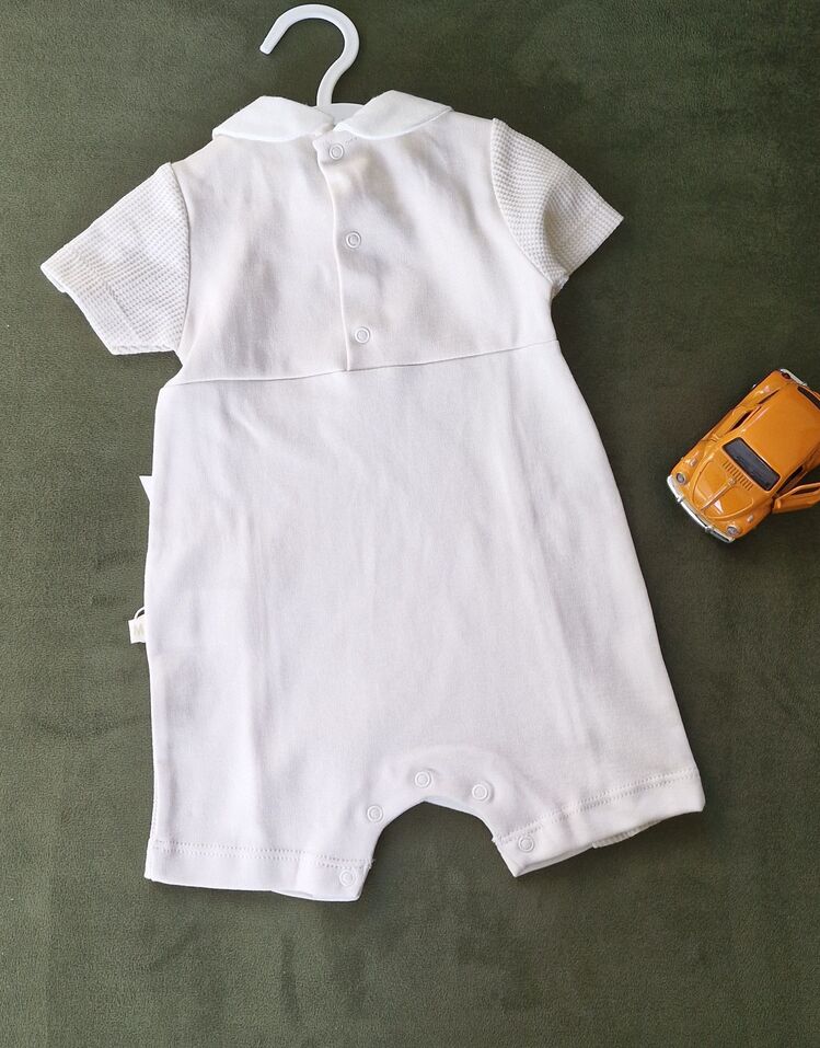 Yazlık Erkek Bebek Tulum -Bebek Romper