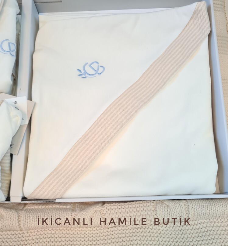Cassiopebaby Hastane Çıkış Seti-Organik Yenidoğan bebek set