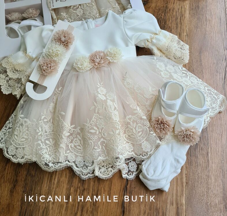 Kız Bebek Mevlüt Takım-Bebek Mevlüt Kıyafeti 