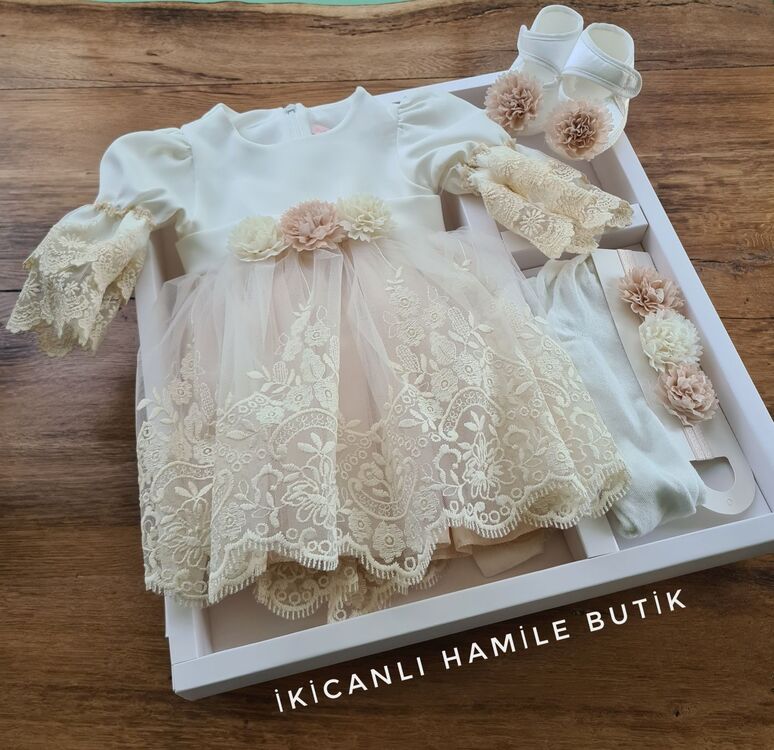 Kız Bebek Mevlüt Takım-Bebek Mevlüt Kıyafeti 