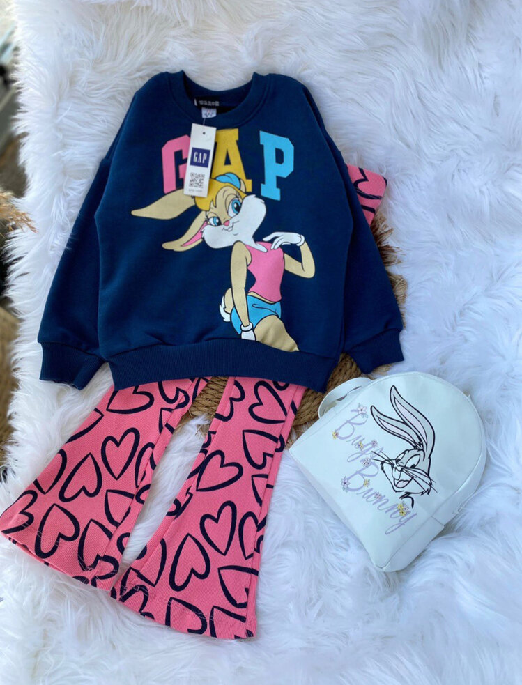 GAP BUGS BUNNY çantalı 3lü takım