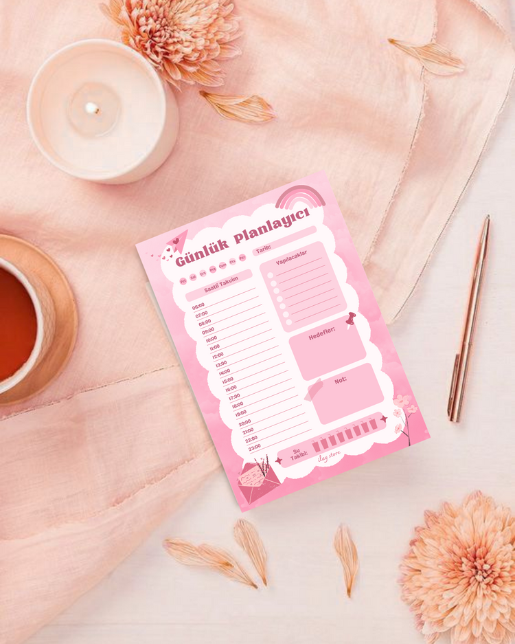 Pembe Rüya Günlük Planlayıcı