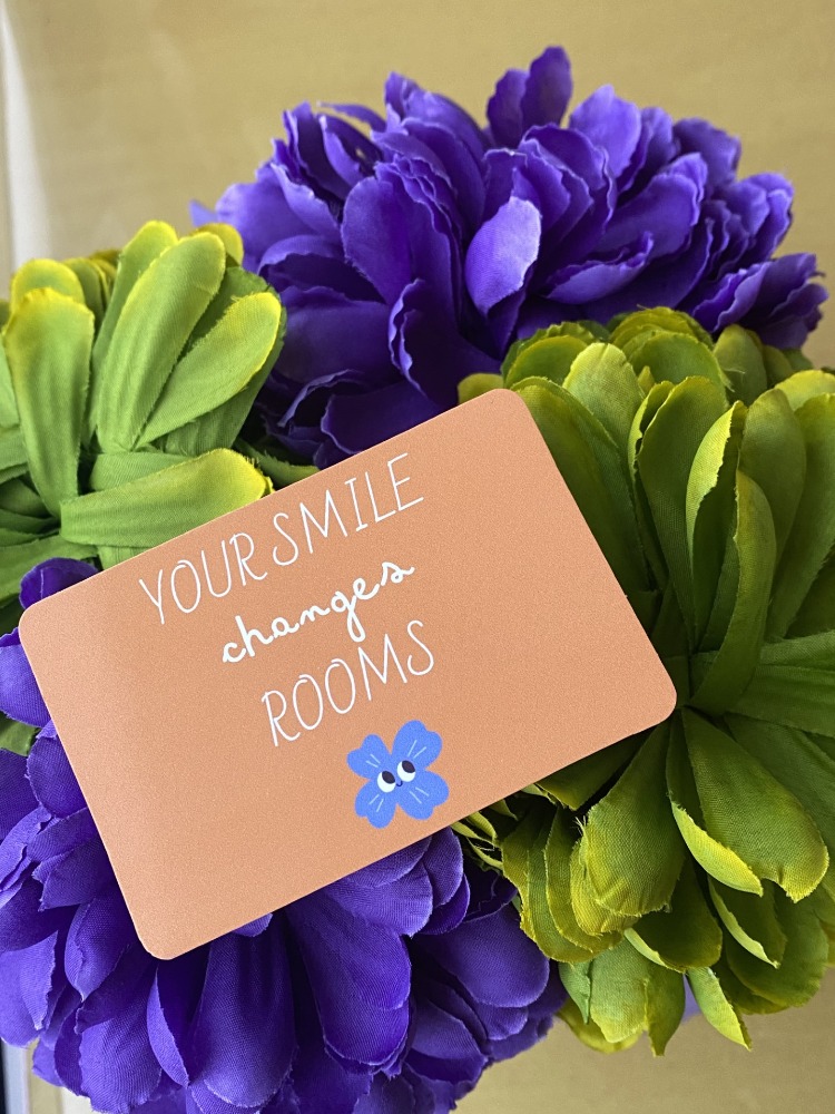 Your smile changes rooms – Motto Kart