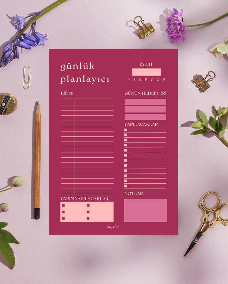 Rosy Günlük Planlayıcı