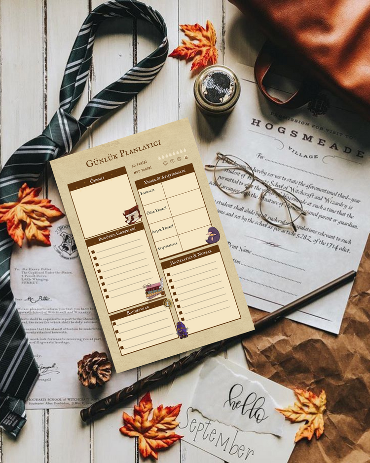 Harry Potter Günlük Planlayıcı