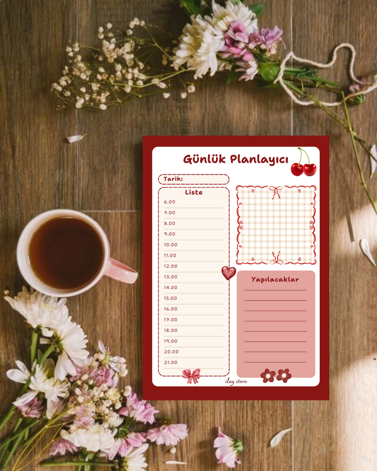 Kiraz Günlük Planlayıcı