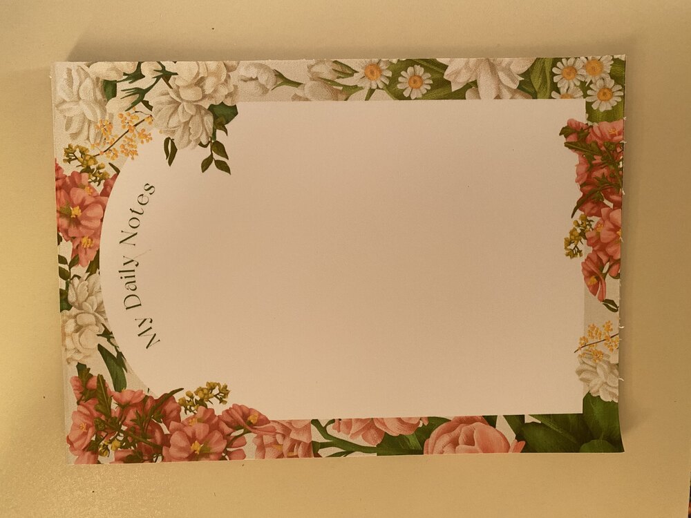 Çiçek Bahçesi Notepad