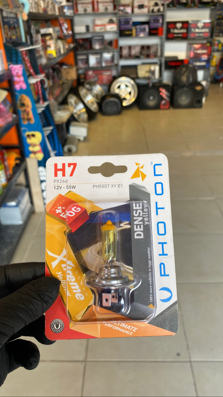 Photon H7 Limon Sarısı Halojen Ampul 