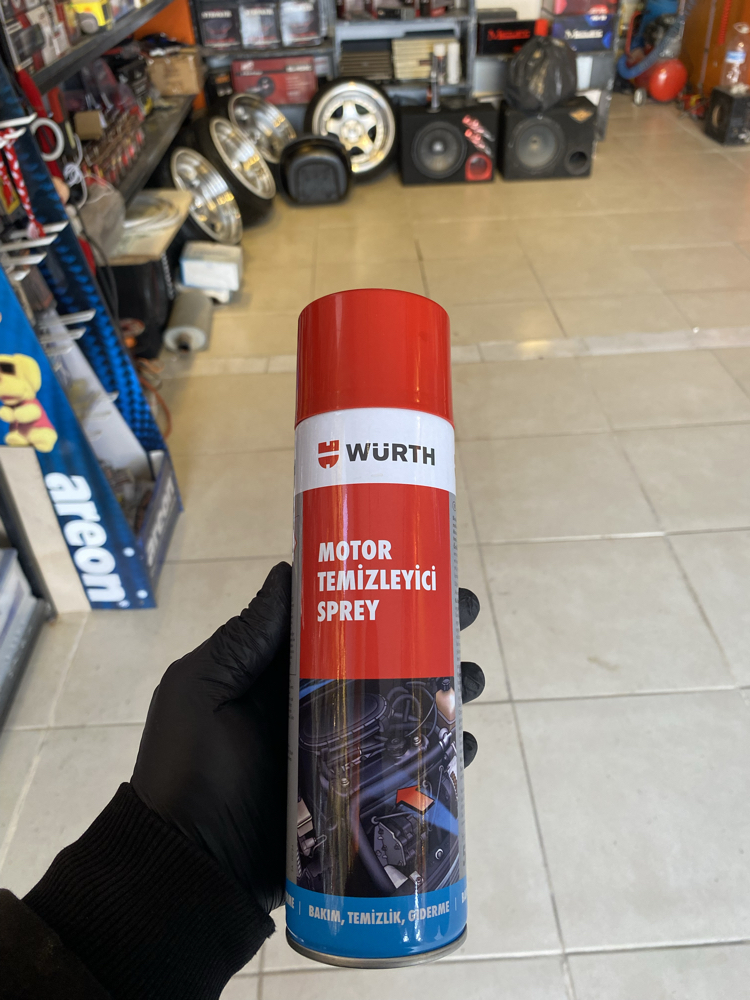 Würth Motor Temizleme Sprey
