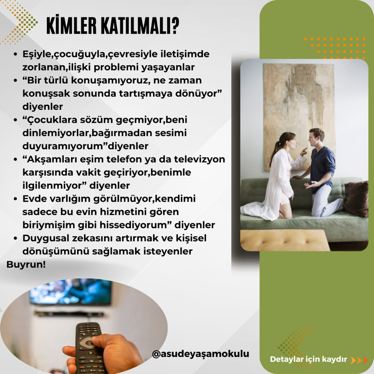 Duygusal Farkındalıkla İlişki Onarımı Eğitimi