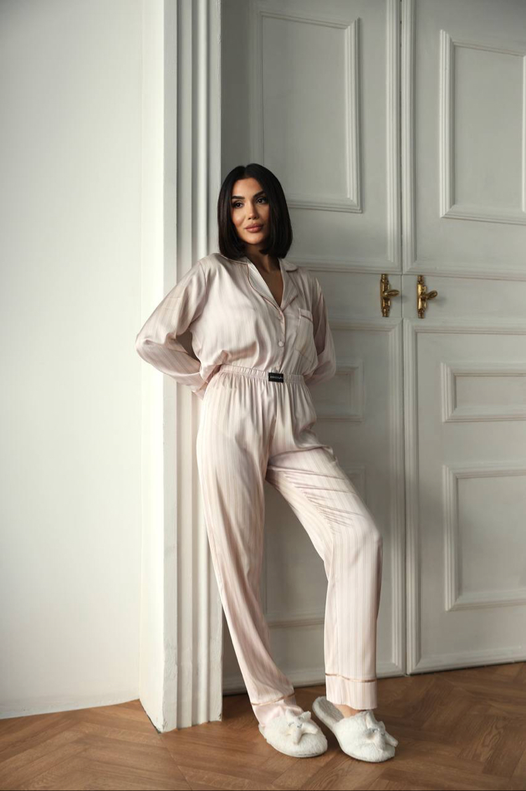 Saten Pijama Takımı