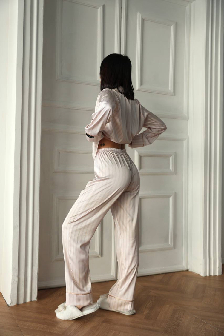 Saten Pijama Takımı