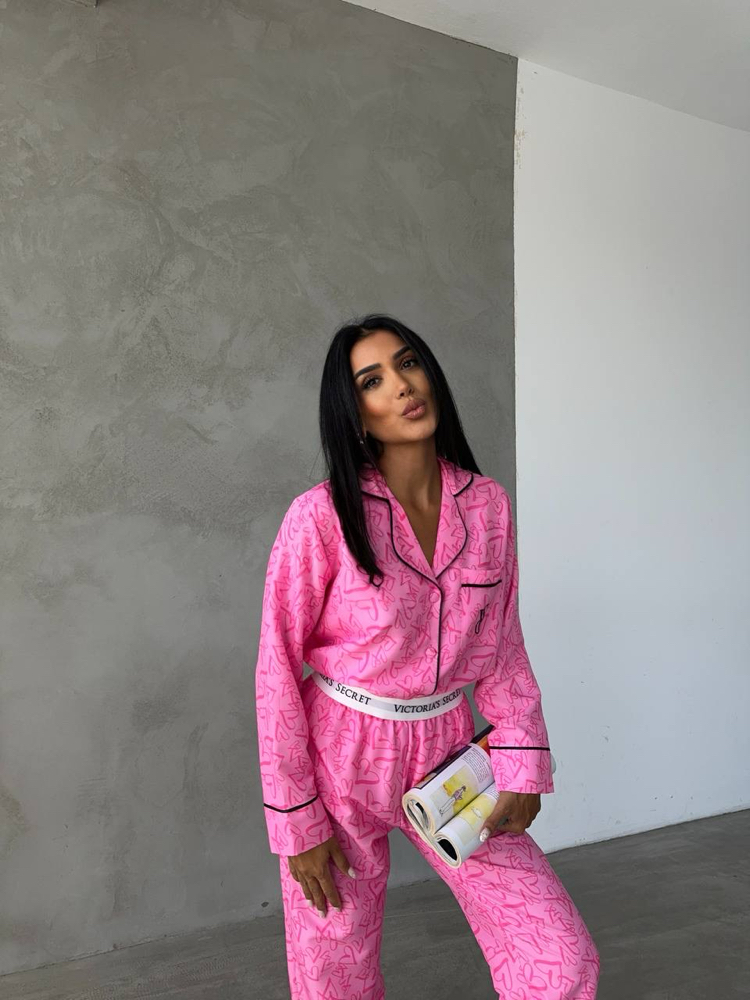 Viskon Pijama Takımı