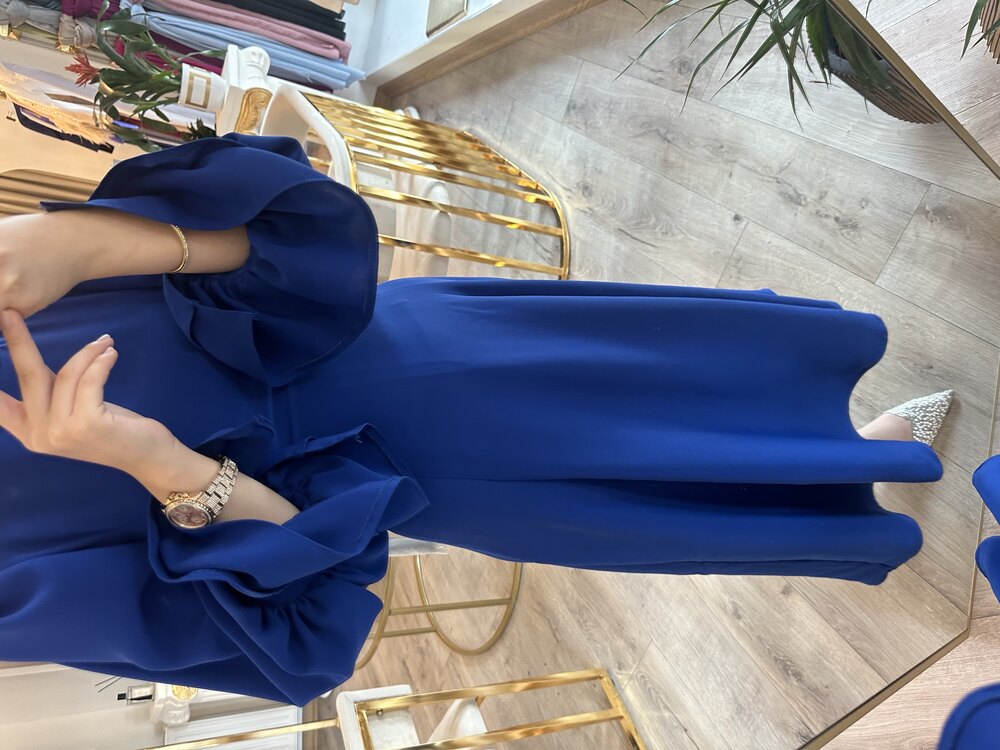 Liya elbise (saks)