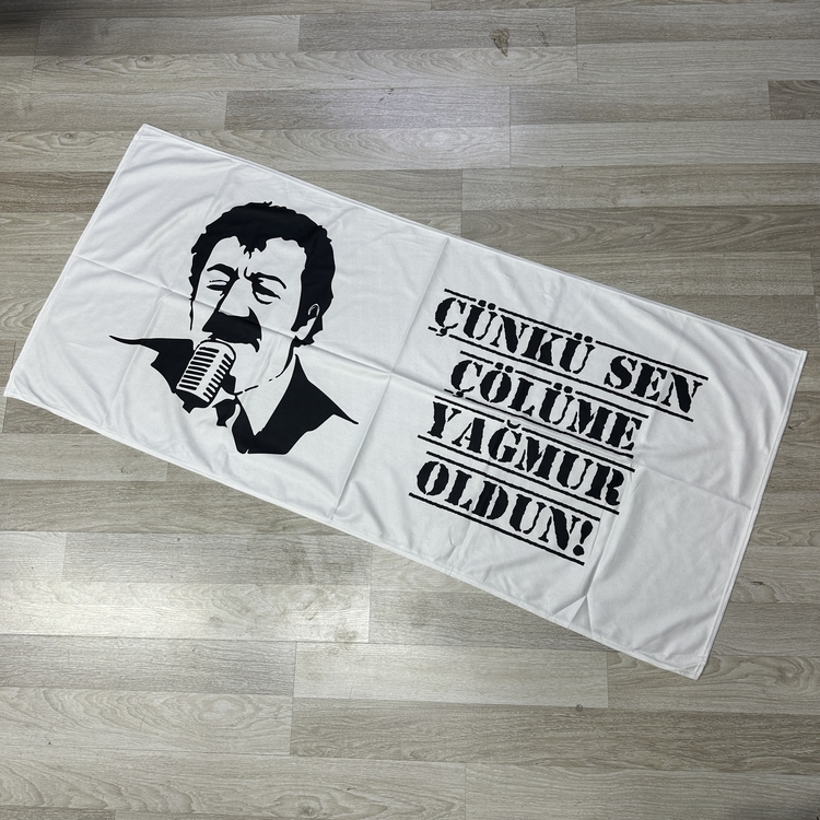 MÜSLÜM GÜRSES BÜYÜK HAVLU KOLTUK HAVLUSU 150X70CM