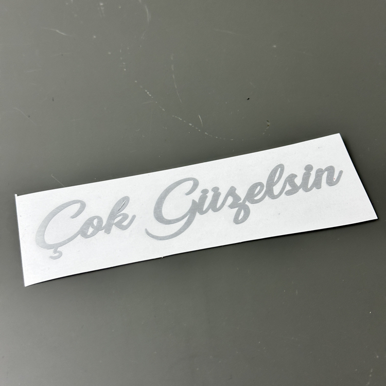 ÇOK GÜZELSİN STİCKER ADET