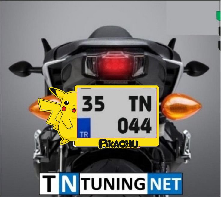 PİKACHU MOTORSİKLET FULL PLEKSİ PLAKALIK