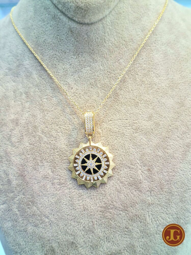 gümüş gold kaplama Lilith yıldızı Ajda Charm ve kolye