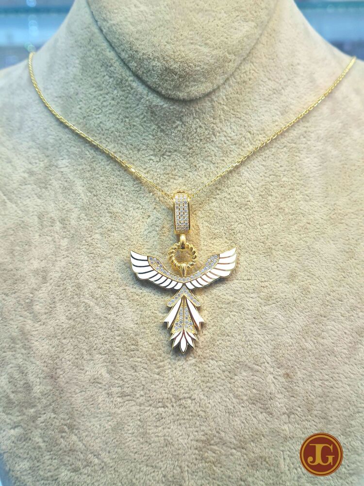 gümüş melek model Ajda charm ve kolye ucu