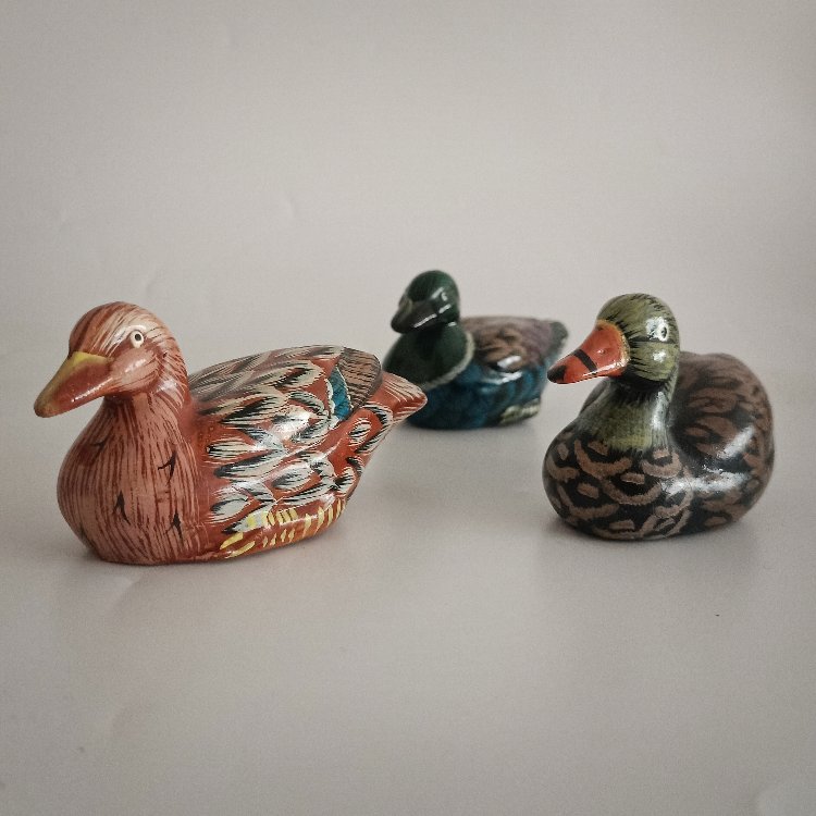 Seramik Vintage Ördek 3'lüsü