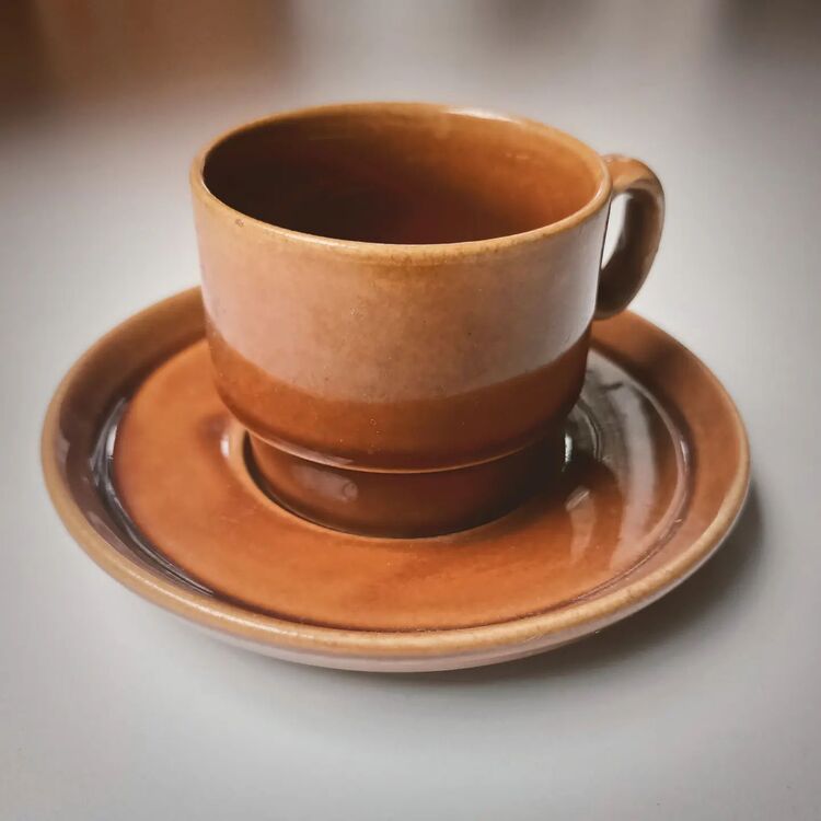 Vintage İskandinav Kahve Fincanı 