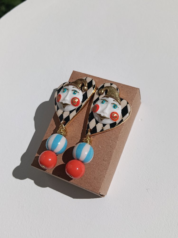 Jester Doll Küpe