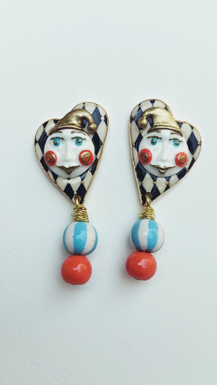 Jester Doll Küpe