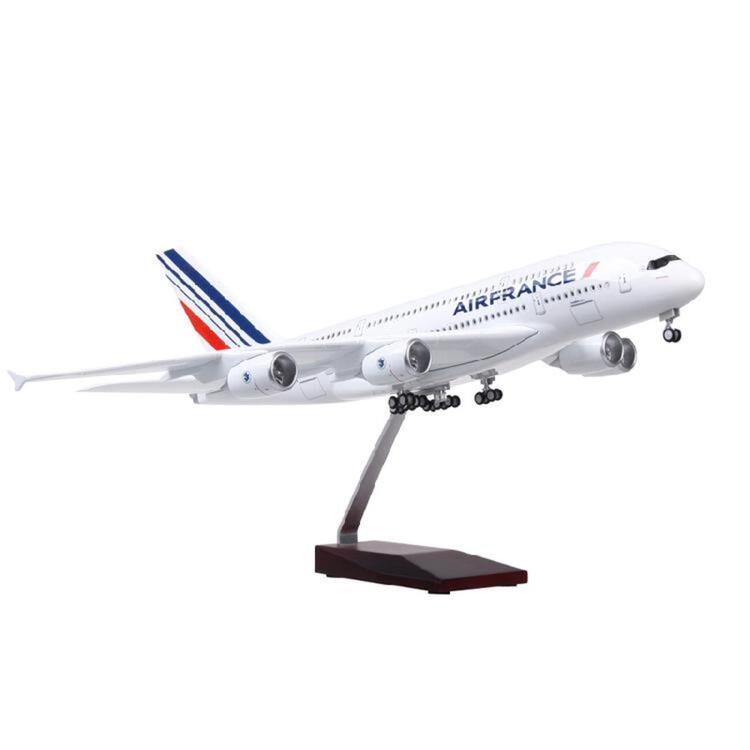 HEDİYELİK-MAKET UÇAKLAR-FRANCE-ÖLÇEK : 1:160 45,5 CM-JA380FRANCE