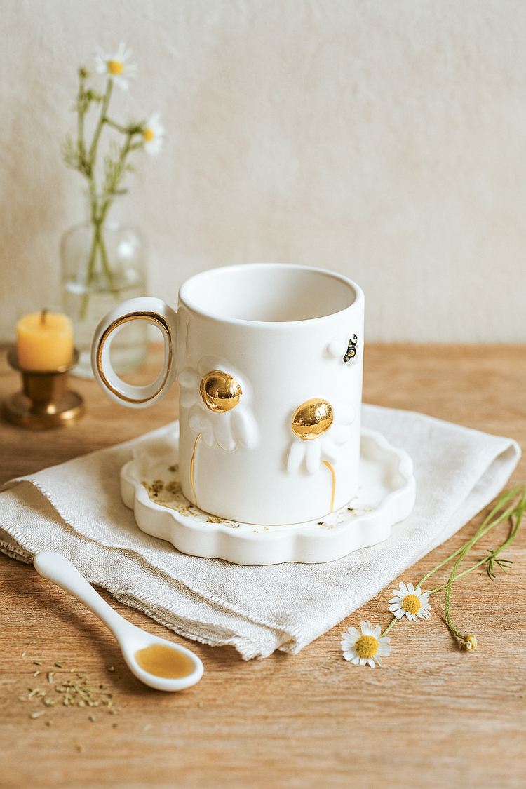 Daisy ✨ Double Türk Kahvesi Fincanı