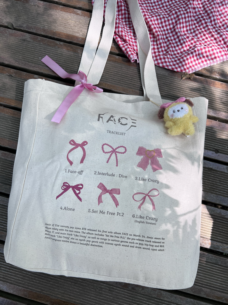 Küçük Boy Face Totebag