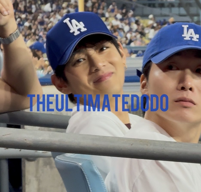 Taehyung Dodgers Şapka