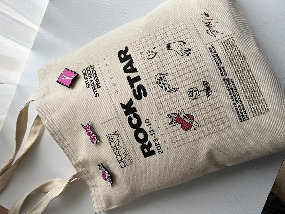 Stray Kids Rock Star Totebag