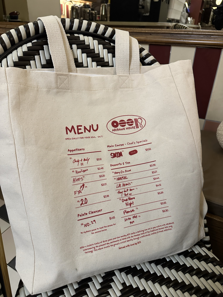 BTS Arirang Totebag