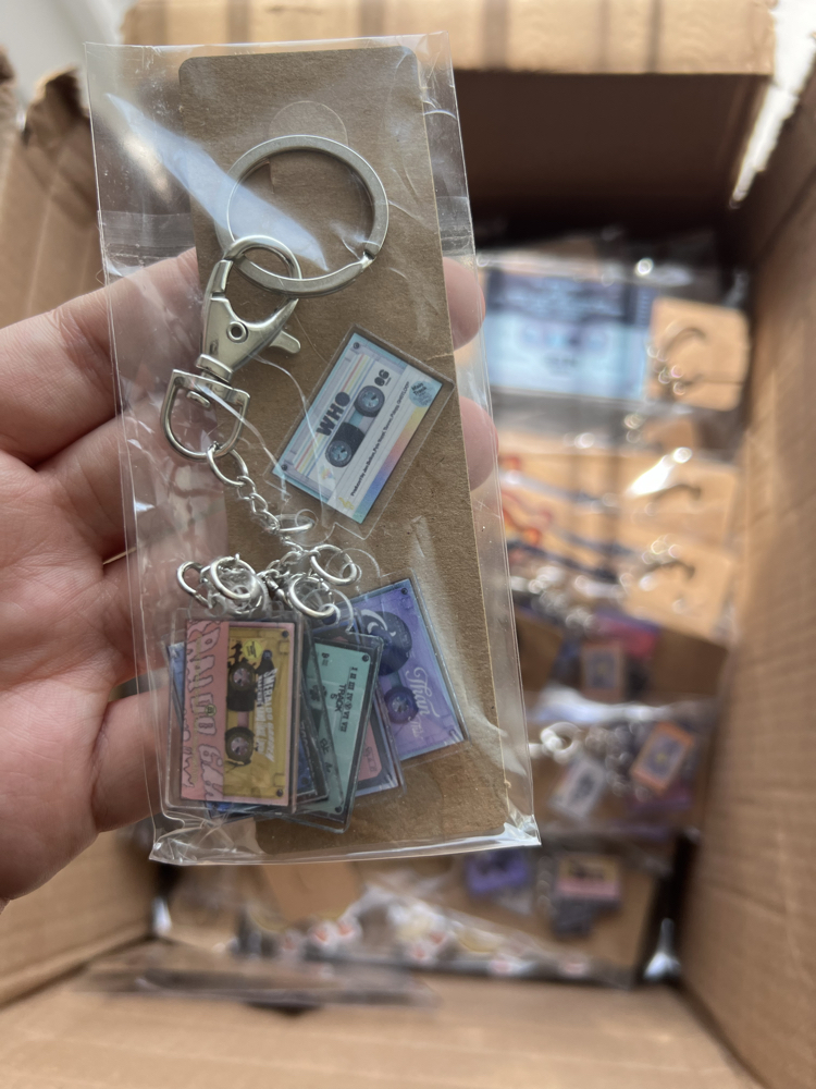MUSE CHARM KEYRING