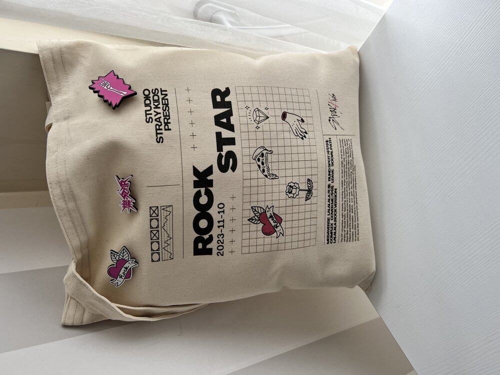 Stray Kids Rock Star Totebag