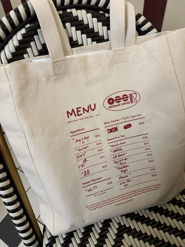 BTS Arirang Totebag