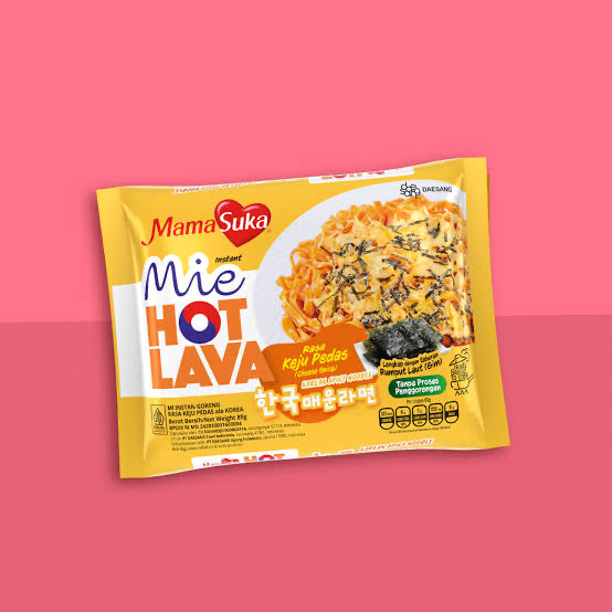 Mamasuka Hot Lava Peynir Aromalı Ramen 