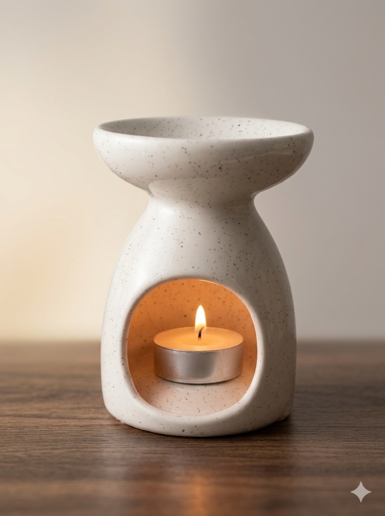 Jera Style Buhurdanlık - Wax Melt Uyumlu Doğal Koku Ritüeli için Dekoratif Obje