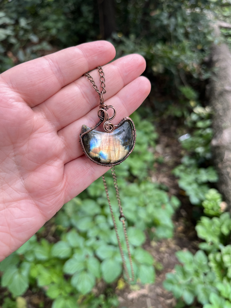Labradorite Kolye