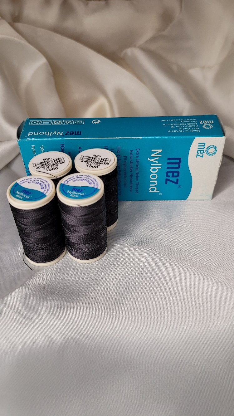 Mez Nylbond Kopmaz İp (Siyah) 1000