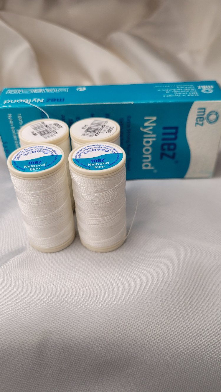 Mez Nylbond Kopmaz İp (Beyaz) 2000