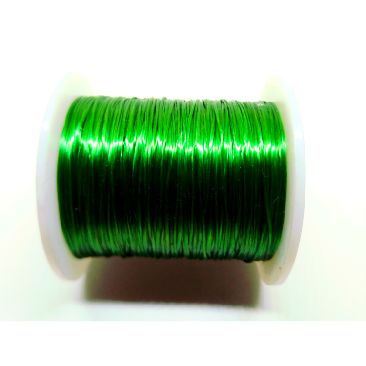 Renkli Lastik Misina 0.8mm Yeşil