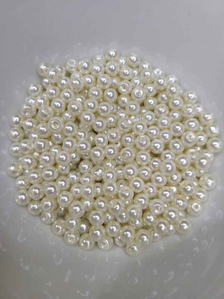 Ekru İnci 6mm