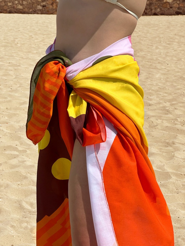 "Mandarin" Pareo / Şal