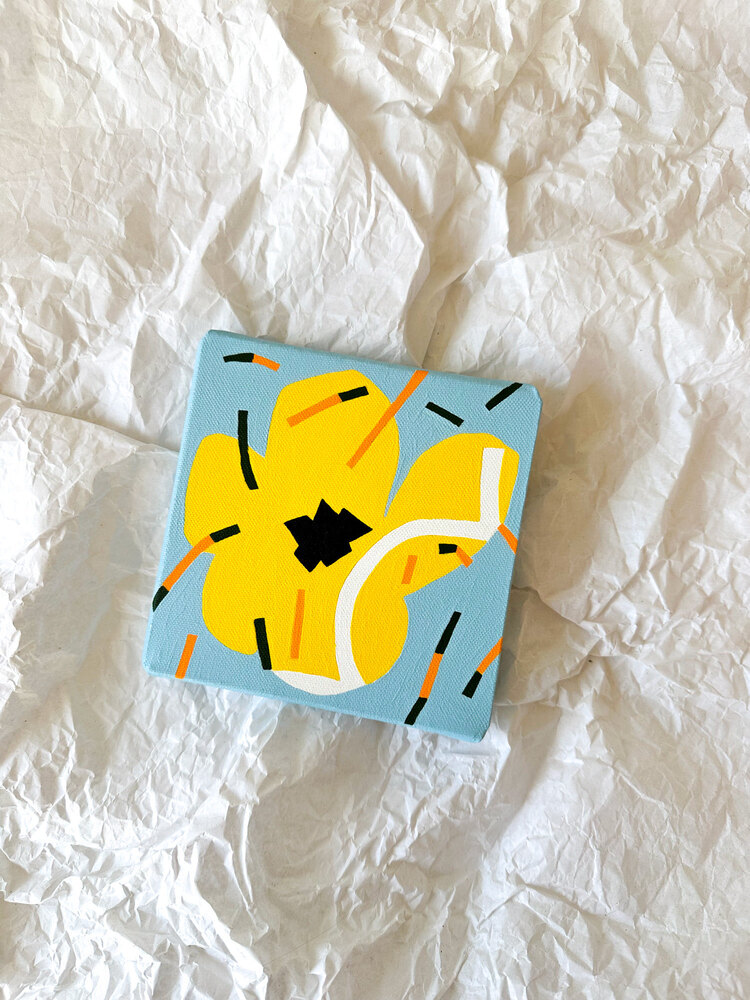 “DAISY” Mini kanvas