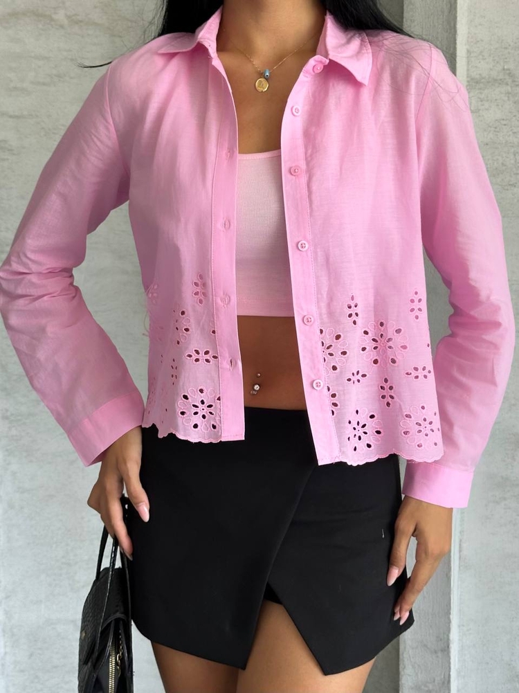 Msmo Dtti Model Pembe Gömlek