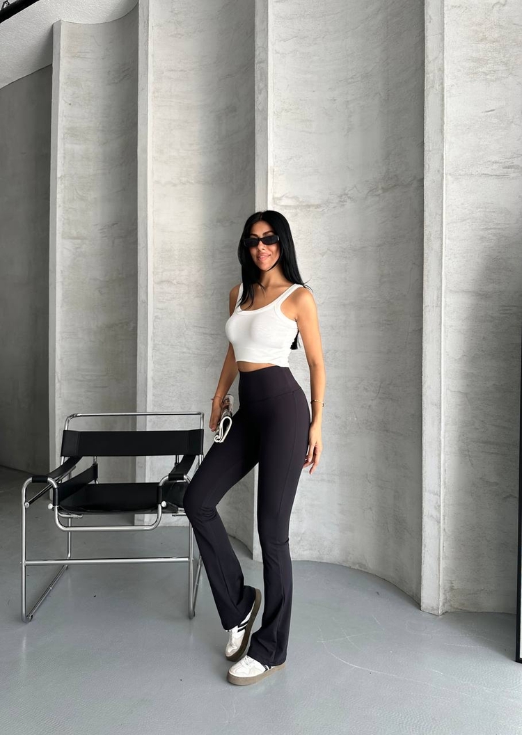 Oys Model İspanyol paça Tayt