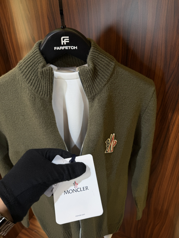 Moncler Premium Tam Fermuarlı Hırka T-1