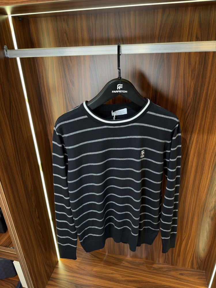 BRUNELLO Premium Pamuk Sweatshirt T-1