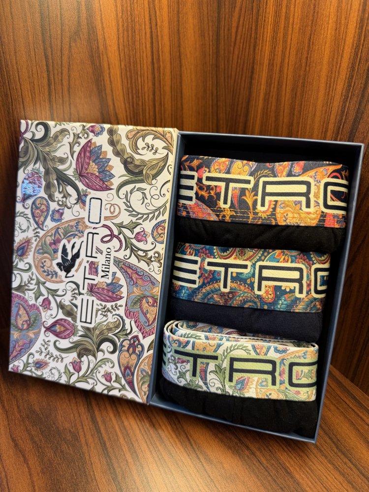 Etro Premium Pamuk Boxer T-1